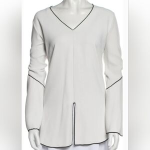 Derek Lam V Neck Blouse, M